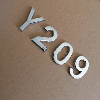

7 cm, 3D letter of the alphabet and digital number Plate Plaque Sign Sticker With Self-adhesive for door, Silver Plaque Number