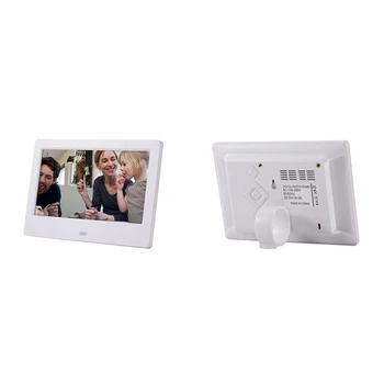 

SJD-703 7Inch Digital Photo Frame 1024 x 600 H-D Sn Desktop Album Display Ie MP4 Video MP3 o Clock Calendar with Infr