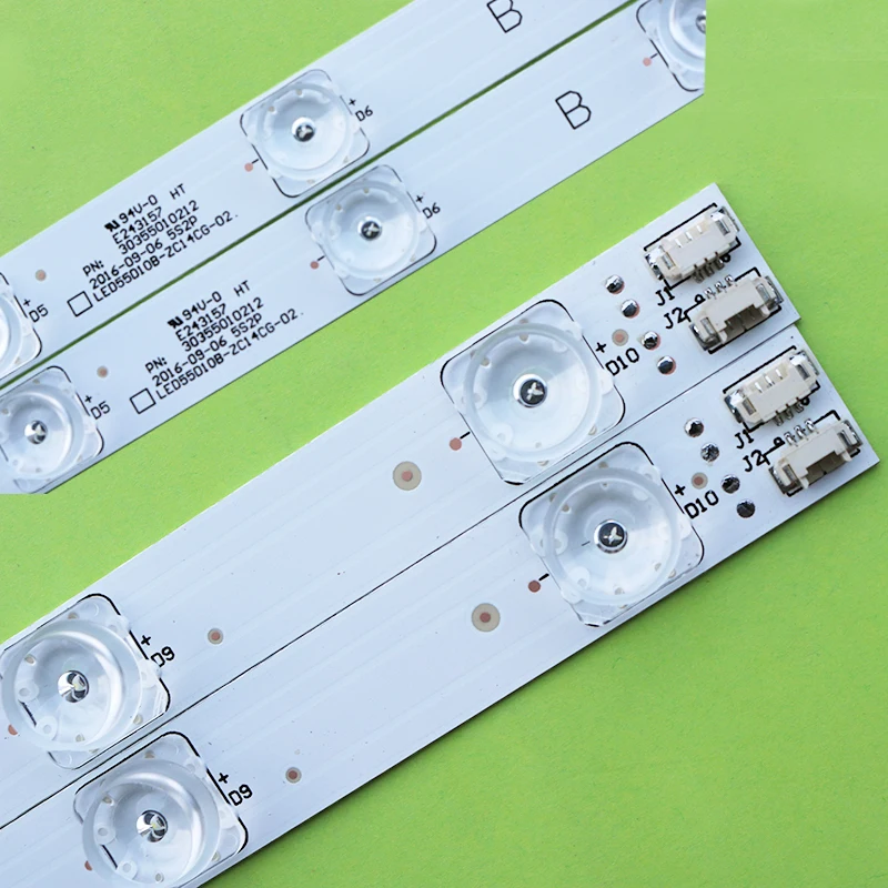 Новая и оригинальная осветительная полоса kangjia S55U 30355010211 led55d10a zc14cg 02 TV комплект из