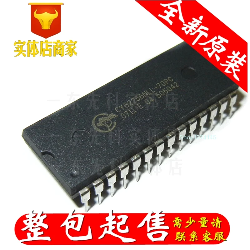 10 шт./лот CY62256NLL-70PC DIP/