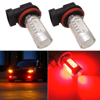 

Accessories Driving Fog Lights Lighting Bulbs Red H11 H8 2 pcs Car Truck