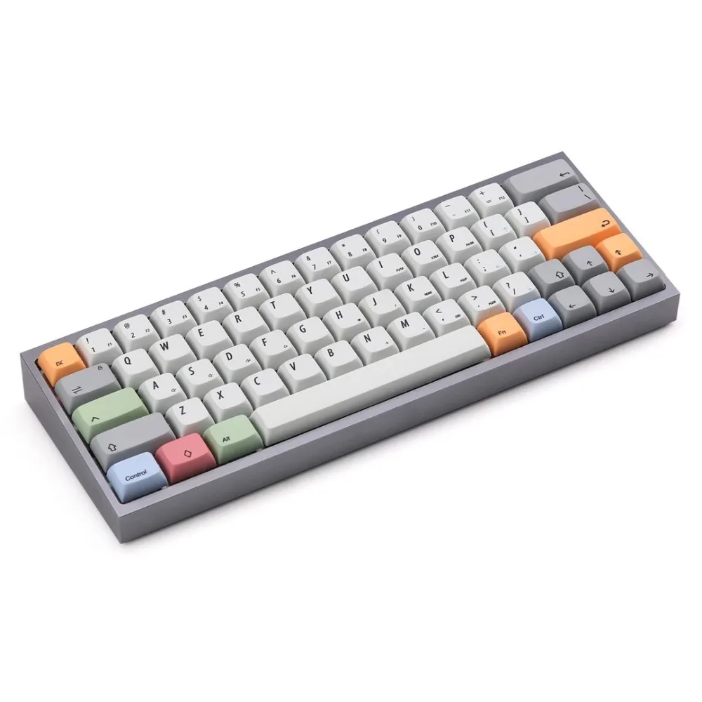 XDA Мел брелки PBT Due-subbed 75 ключ для mx механическая клавиатура подходит TADA68 GK64 Porker GH60 DZ60