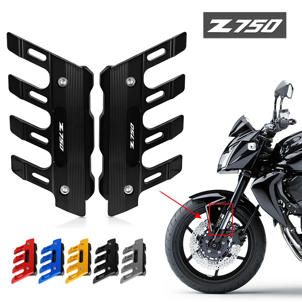 

FOR KAWASAKI Z750 Z750S 2005 2006 2007 2008 2009 2010 2011 2012 CNC mudguard side protection block front fender anti-fall slider