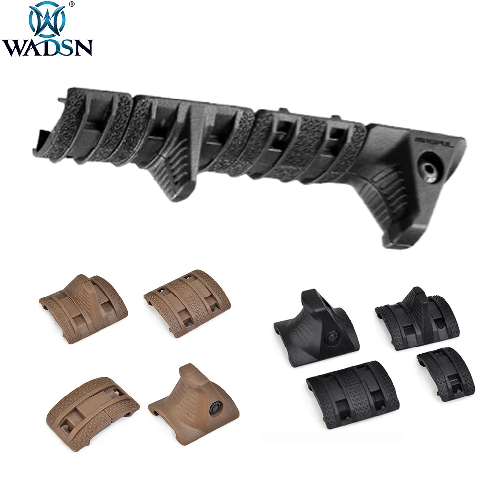 

WADSN 4pcs/Set EMagpul Hand Stop Kit Handguard Panels Picatinny Rail Handguard Cover Airsoft accessories