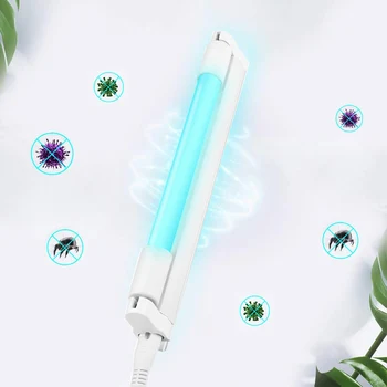 

UV-C Ultraviolet Quartz lamp 6W 8W UVC T5 Tube UV Sterilizer Desinfection Bactericidal lamp Germicidal light Bulb 110V/220V