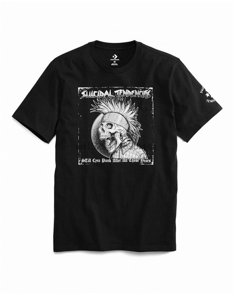 Mens Suicidal Tendencies T Shirt 10008343-A01 BlackWhite Rock Punk Size XL NWT |