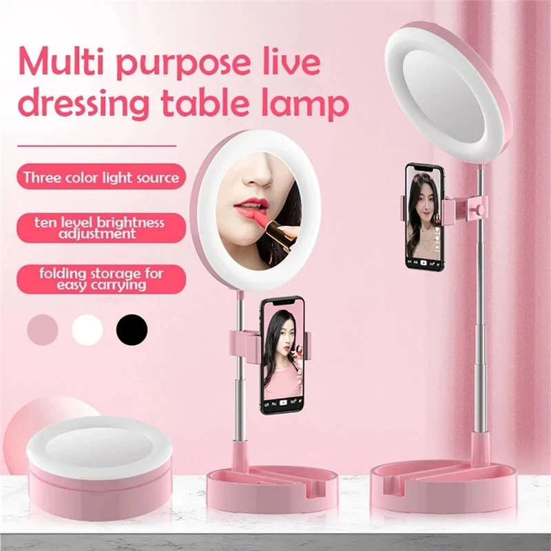 Aro De Luz Led Selfie 2 En 1 Clip Celular Tiktok r