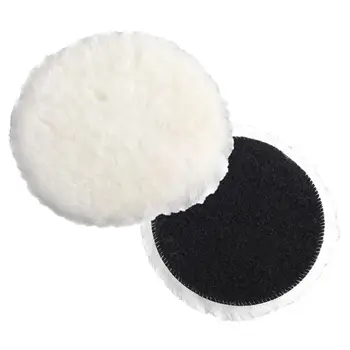 

Car Van Valeting Polisher Buffer Lamb Wool Polishing Pad 6 inch