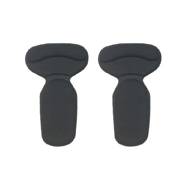 Half Insoles for Women Shoes Back Stickers High Heels Liner Insert Heel Pain Relief Protector Cushion Pads for Shoe Size Reducer Smooth Black