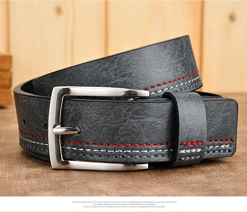 Ceinture Interchangeable Cuir Véritable Homme - Sans Boucle 2,8cm 3cm 3,5cm - Nelbons