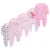 5шт Baby Girl Boy Pijamas roupas de bebe fille Хлопок Дышащий Мягкий ropa bebe Новорожденные Шпалы Детские Пижамы Младенческий Sleepsuit