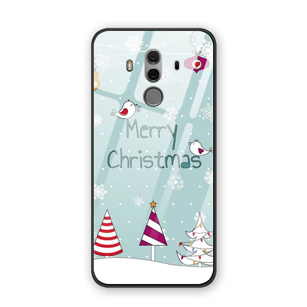 HUAWEI Honor 6X7 7C 7X8 закаленное стекло чехол Рождественская елка для HUAWEI Honor7 7X 7C 6X Honor8 рождественское закаленное стекло