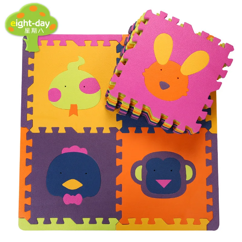 

Cross Border for Week Eighty-two Chinese Zodiac Baby Creeping Mat Jigsaw Puzzle Foam Mat Sub-30 Thick Joint Mat