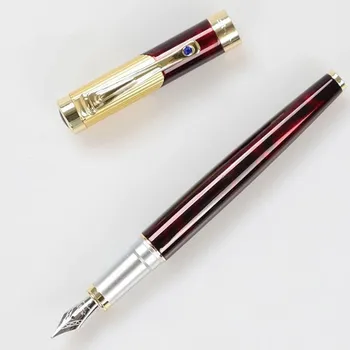 

High-Quality Luxury Fountain Pen 0.5mm 0.38mm Nib JINHAO 9009 Calligraphy Pens Office school Supplies dolma kalem