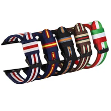 Ремешок для часов Apple Watch 38 мм 40 мм нейлоновый ремешок для часов Nato для iWatch 5 4 3 2 1 ремешок для часов 42 мм 44 мм браслет на запястье