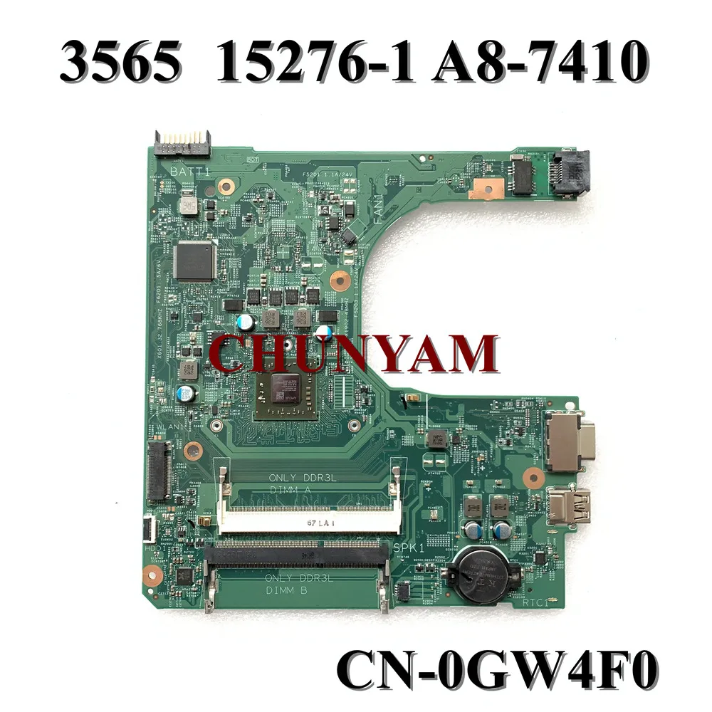 Новая модель материнская плата для ноутбука Dell Inspiron 15 3565 15276-1 Y25DC VGAport системная