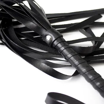 PU Leather Flirting Whip Erotic Toys Bdsm Femme Sex Toys For Woman Slave Adult Toy Couples Sex Shop Produtos Toy Gags & Muzzles 5