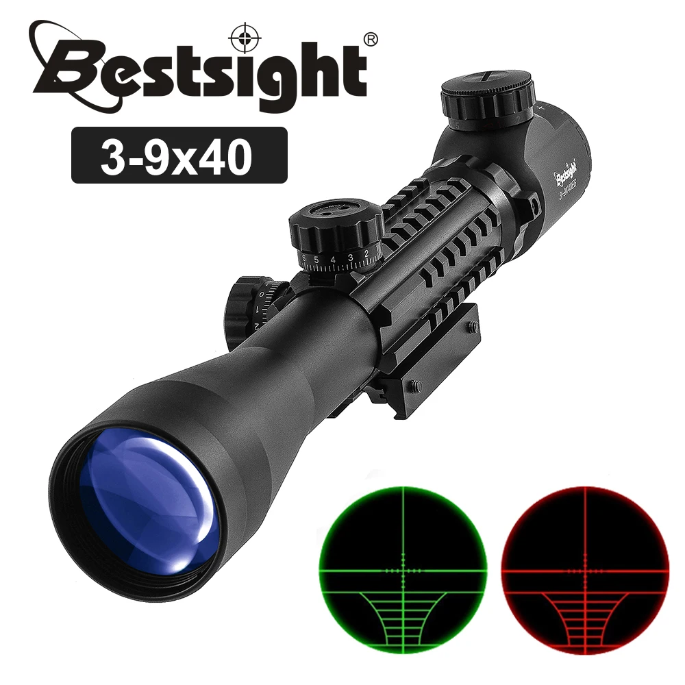 Bestsight 3 9x40 EG Zielfernrohr Taktische Optik Zielfernrohr Sniper ...