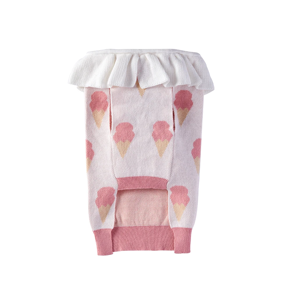 dog sweater back side