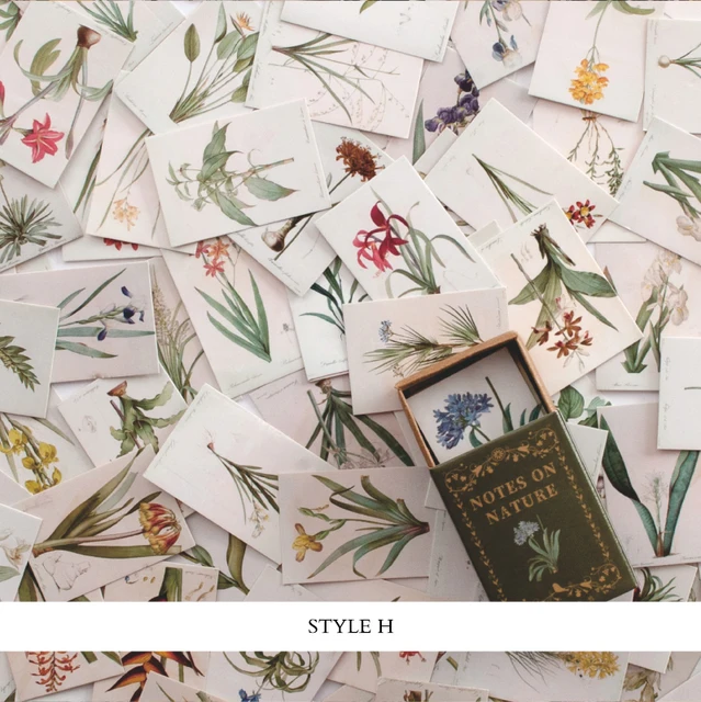 Mr.paper 100pcs/box Vintage Story Kraft Paper Scrapbooking/Card Making/Journaling Project DIY Diary Decoration LOMO Cards H