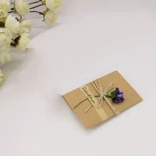 10 шт Персонализированные пользовательские деревенские свадебные приглашения с конвертами помолвки