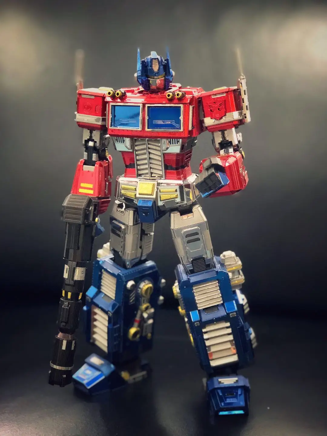 MU 3D металлическая головоломка TF OP G1 модель комплект YM-L035G-C DIY 3D лазерная резка собрать головоломки игрушки для проверки