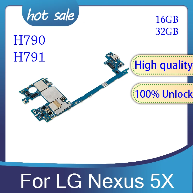 Материнская плата 16 ГБ 32 для LG Nexus 5X с системой Android разблокированная H791 H790
