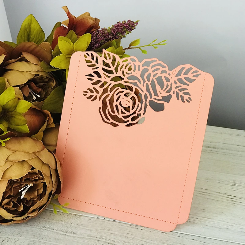  flower Wedding Invitation Cutting Die Scrapbooking Craft Metal Die Cut for DIY Paper Cards Making L - 4.00006E+12
