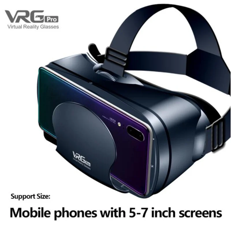Caixa de Óculos de Realidade Fone de Ouvido Capacete para Ios Balancim sem Fio Virtual Original Estéreo Google Android 3d vr - Image 4