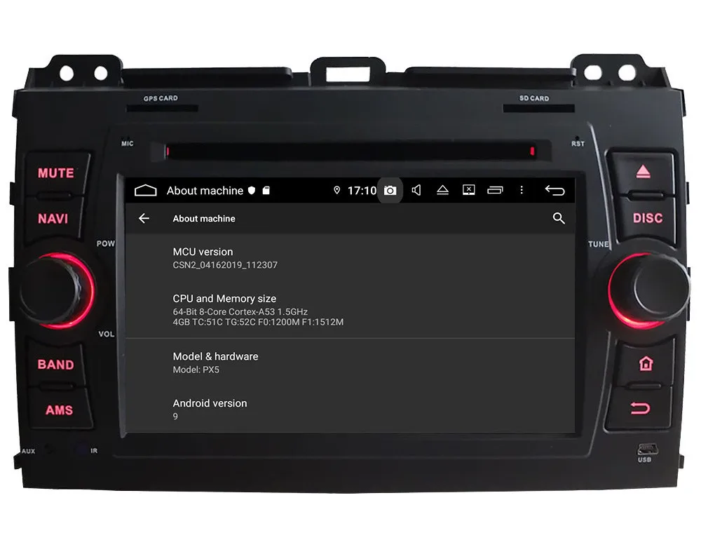 Klyde 4G Android 9 Восьмиядерный 4 Гб ОЗУ 64 Гб ПЗУ DSP автомобильный DVD мультимедийный плеер стерео для Toyota Land Cruiser Prado LC120 2004-2010
