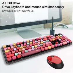 Para o teclado do jogo usb sem fio cor misturada redonda keycap painel de plástico teclado do telefone móvel destacável teclado do jogo do tampão da chave