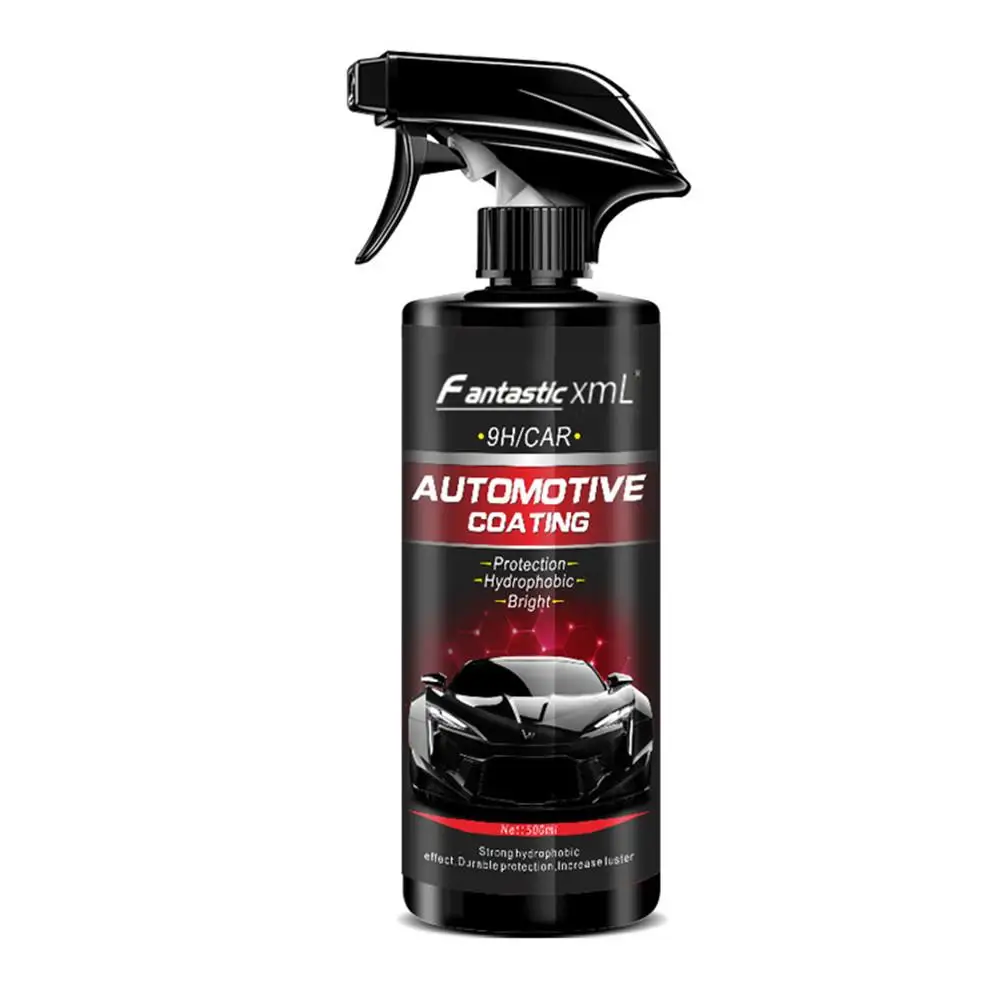  500ML Automotive Nano Coating Liquid Manual Quick Coat Polish Car Coating Agent Maintenance Tool
