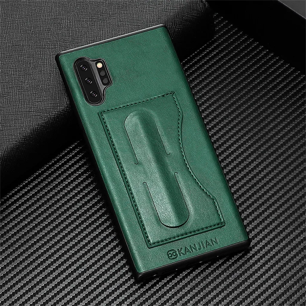 20 для samsung Galaxy Note 10+ Чехол класса люкс Винтаж крышка, чехол противоударный роскошный Ультратонкий жесткий защитный кожаный чехол - Цвет: C