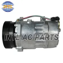 Sanden SD7V16 1100 Автомобильный Компрессор переменного тока для Фольксваген кабрио Гольф ПАССАТ 254073 8416002 10345180 1H0820803DX 11157591