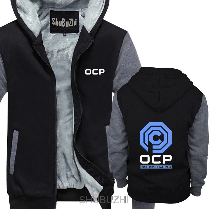 OCP Omni потребительские товары толстые толстовки Robocop полицейский фильм Детройт Alex Мерфи повседневные толстые толстовки мужские унисекс sbz4521