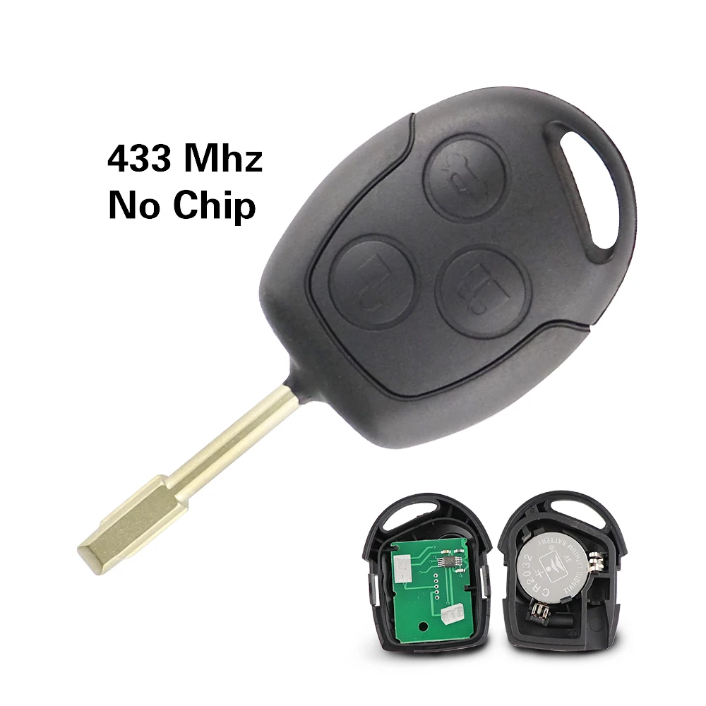 Chiave/Telecomando Per Ford Focus 2 Fiesta Transit Mondeo Fusion Galaxy Transit 433mhz 4d60 4d63 40 80 Bit Di Chip - 3 Tasto Ford - Hb2d0a391067d4dd1b3deec50f0b870e3u