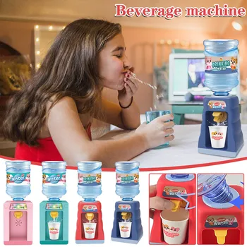 

Children Mini Fun Water Dispensers Acousto-Optic Water Extractor Model Drinking Machine Baby Educational Kitchen Play House Toys