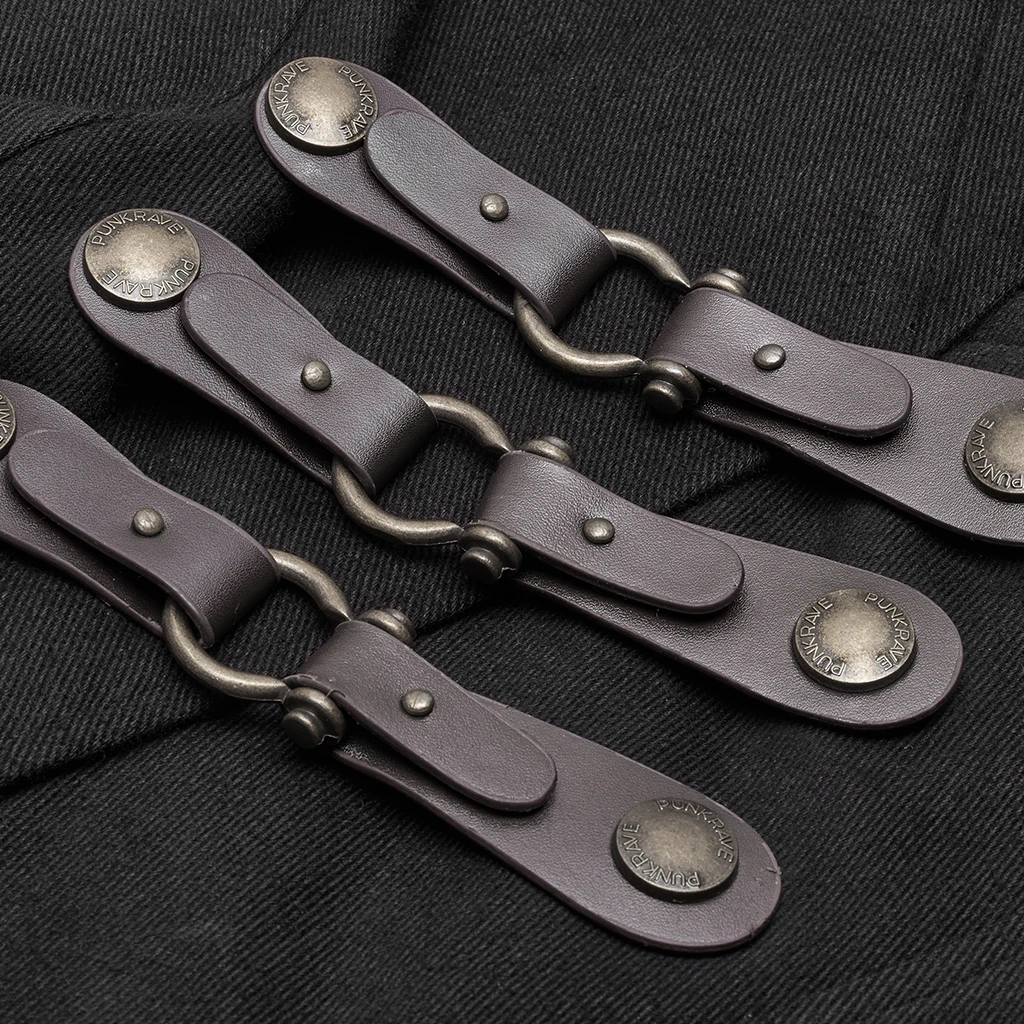 Панк рейв Мужская Паровая панк длинная куртка Twill Slim Fit Красивая индивидуальная зимняя куртка с длинными рукавами