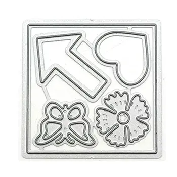 

DIY Cutting Dies Embossing Stencil Template for Scrapbooking Paper card making