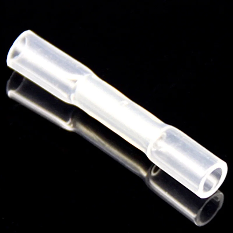 50 шт. термоусадочные клеммы изолированные стыковые электрические соединители провода кабель обжимной клеммный соединитель AWG 26-24 комплект