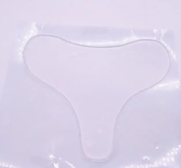 ClearT shape Силиконовая анти-морщины вокруг глаз Подушечка Для лица Инструменты для ухода за кожей многоразовая медицинская Подушка против старения предотвращает электрическая омолаживающая маска для лица Подтяжка лица инструменты красоты - Цвет: ClearT shape