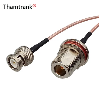 

10pcs/lot N Female to BNC Male RG316 Pigtail Cable BNC Plug to N Jack RF Coaxial Cable Extension Cord 15cm/50cm/100cm