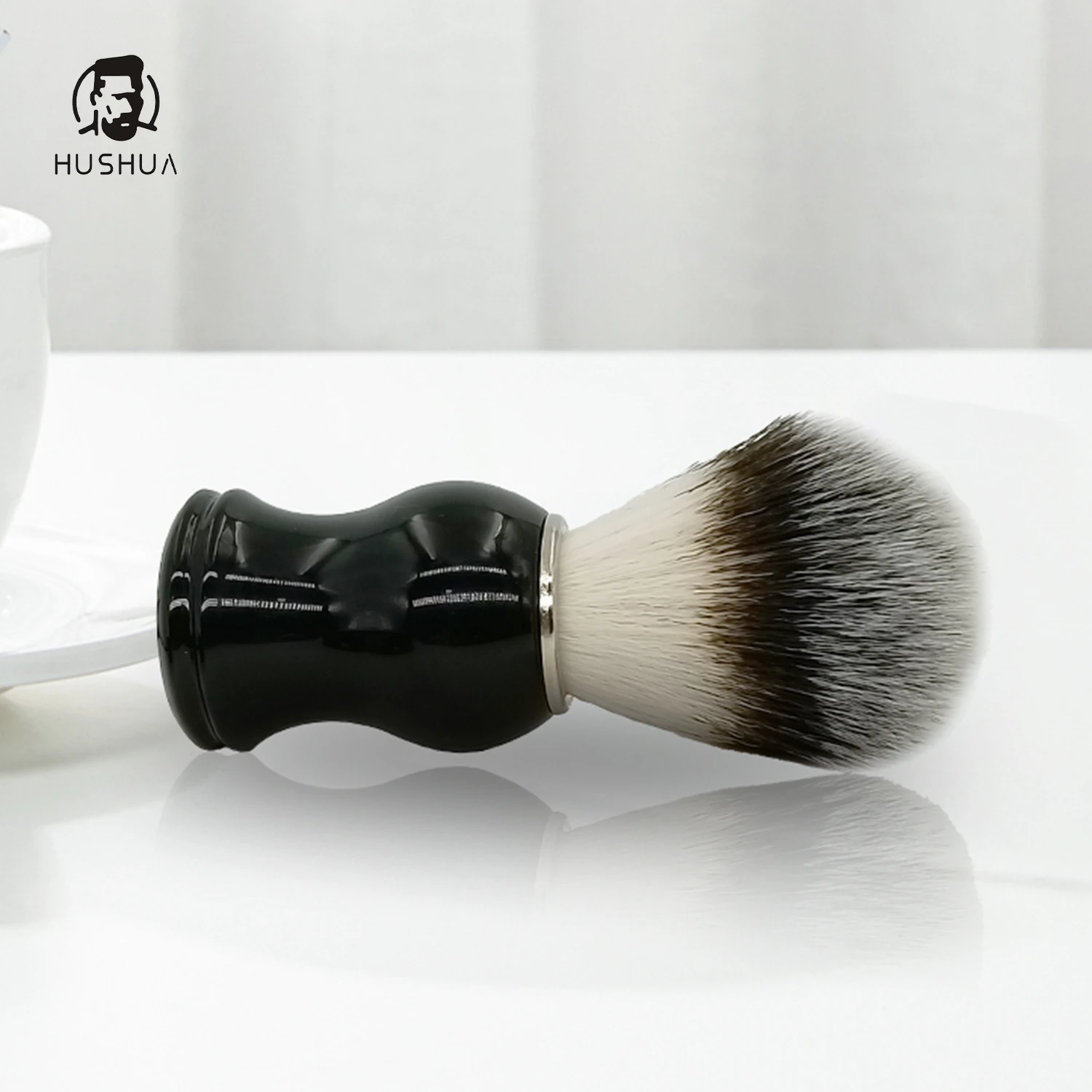 GDMG ABS Handmade Shaving Brush For Men With Badger Hair Knot  21mm, Can Be Customized LOGO,Gift For Dad Husband
