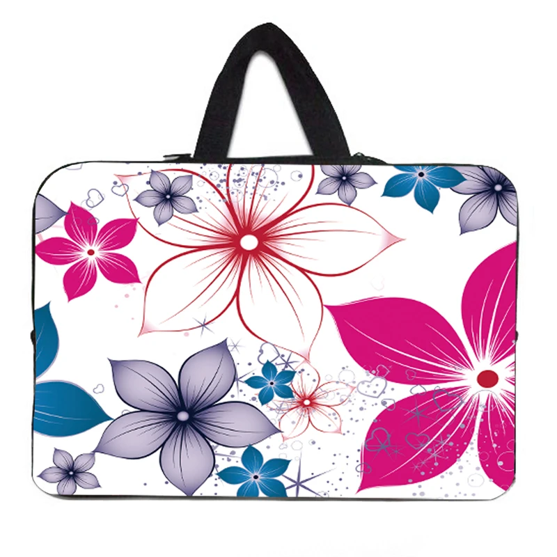 Неопреновая сумка для ноутбука 15,6 15,4 15 портативный портфель для Apple Macbook Pro lenovo Dell G3 15 нейлоновый корпус сумки+ ручка - Цвет: 048