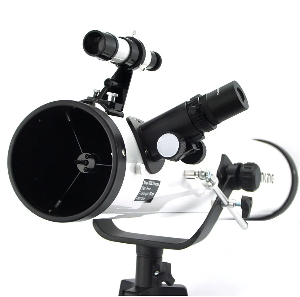 Visionking 76 мм/700 мм Отражатель астрономический телескоп Sky Moon Satur Jupiter наблюдение Астрономия Монокуляр с треногой