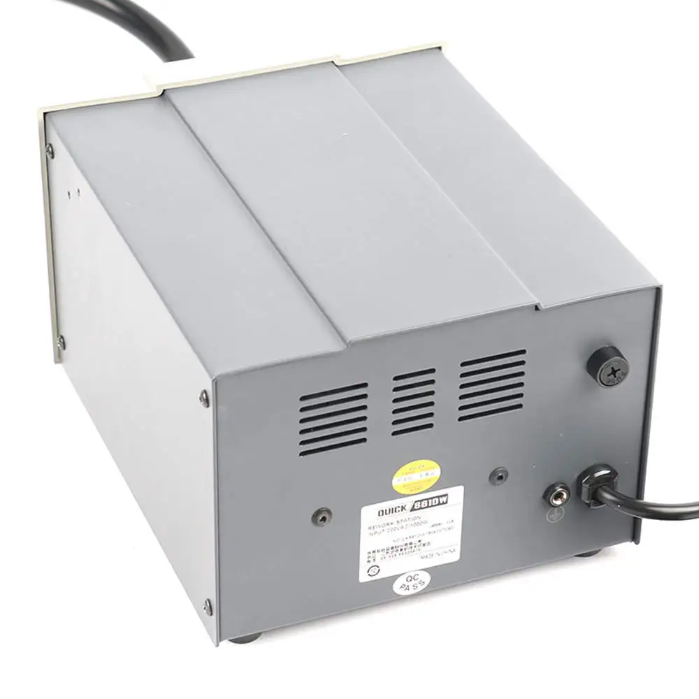 220/110V Быстрый 861DW бессвинцовый паяльная станция горячего воздуха интеллектуальный цифровой дисплей 1000W паяльная станция