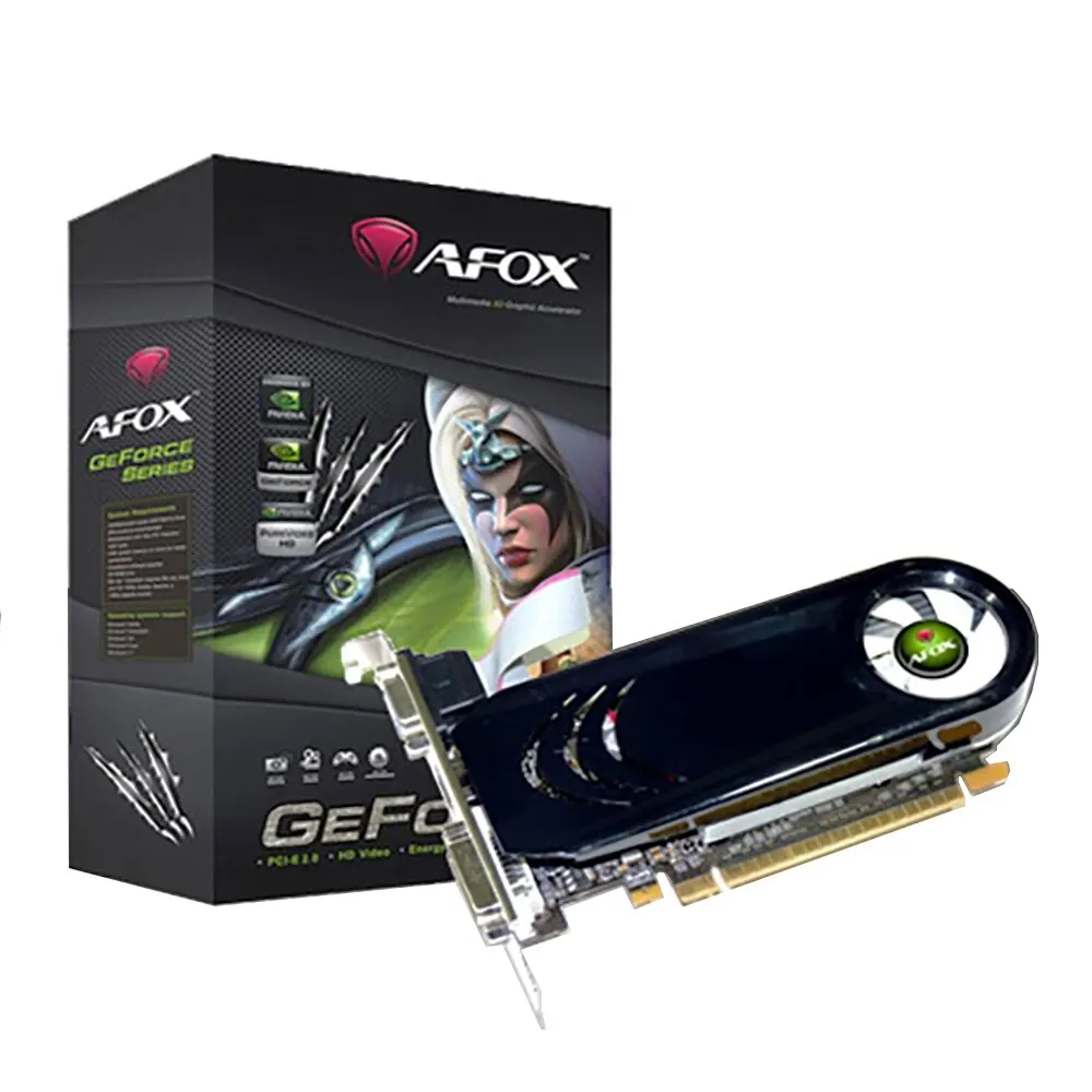 Видеокарта Afox nVidia GeForce GT 610 1620MHz 2048MB 1000MHz 64 bit RTL [AF610-2048D3L5] | Компьютеры и офис