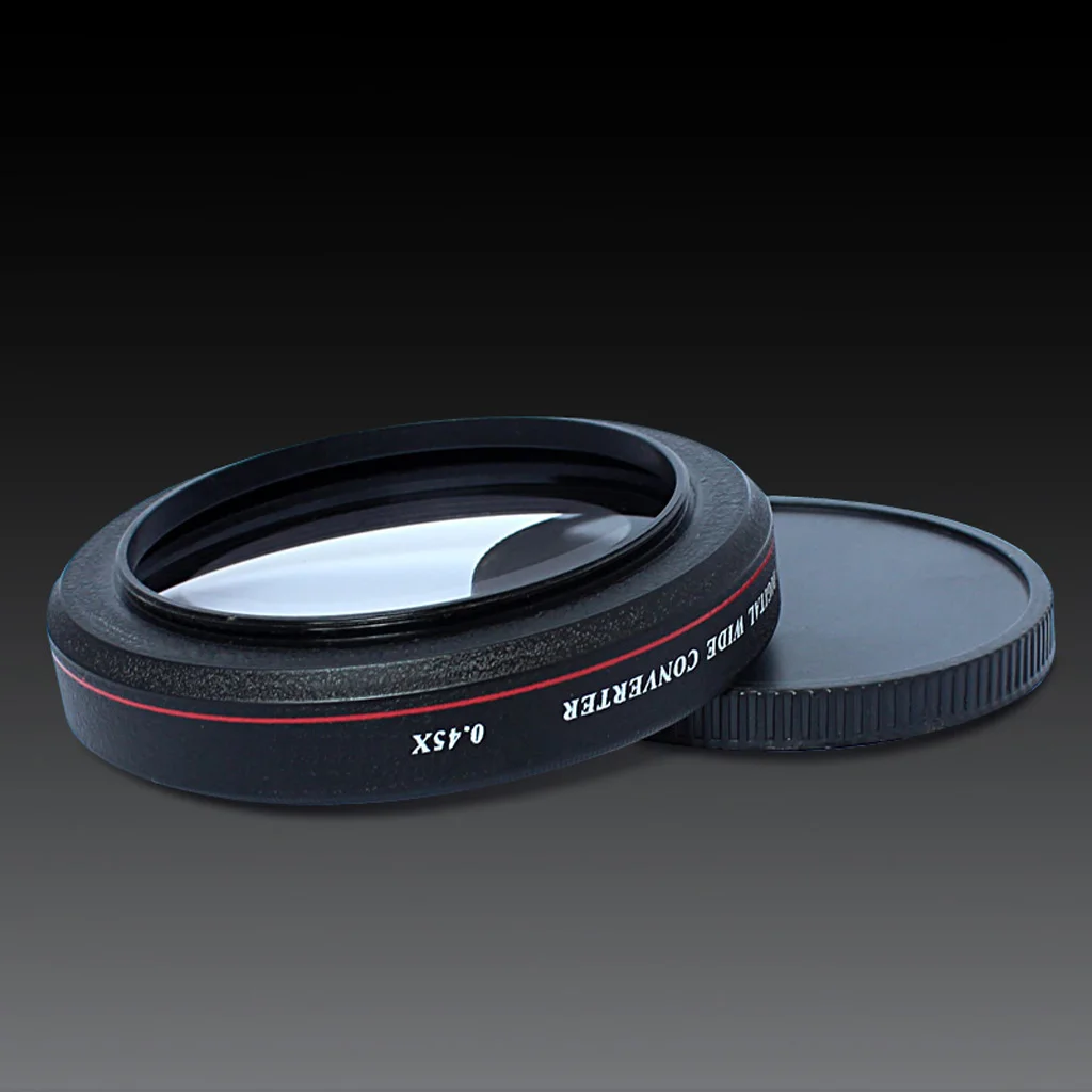 

Ultra Thin 77mm 0.45x Wide Angle Filter Lens for Universal Cameras