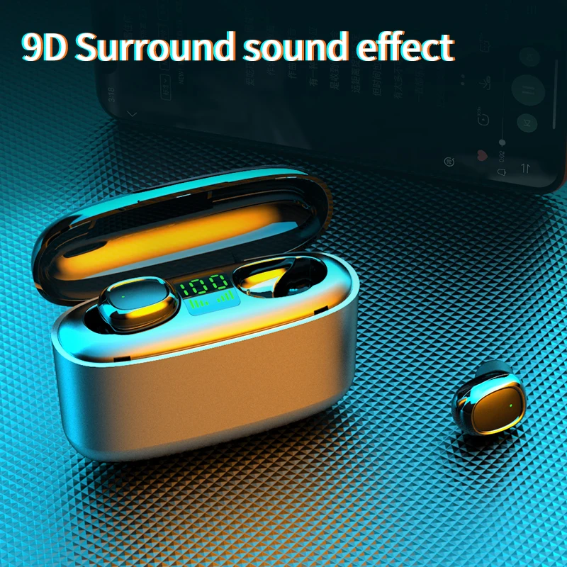 Arlado TWS G6S беспроводные Bluetooth наушники водонепроницаемые Спортивная гарнитура с