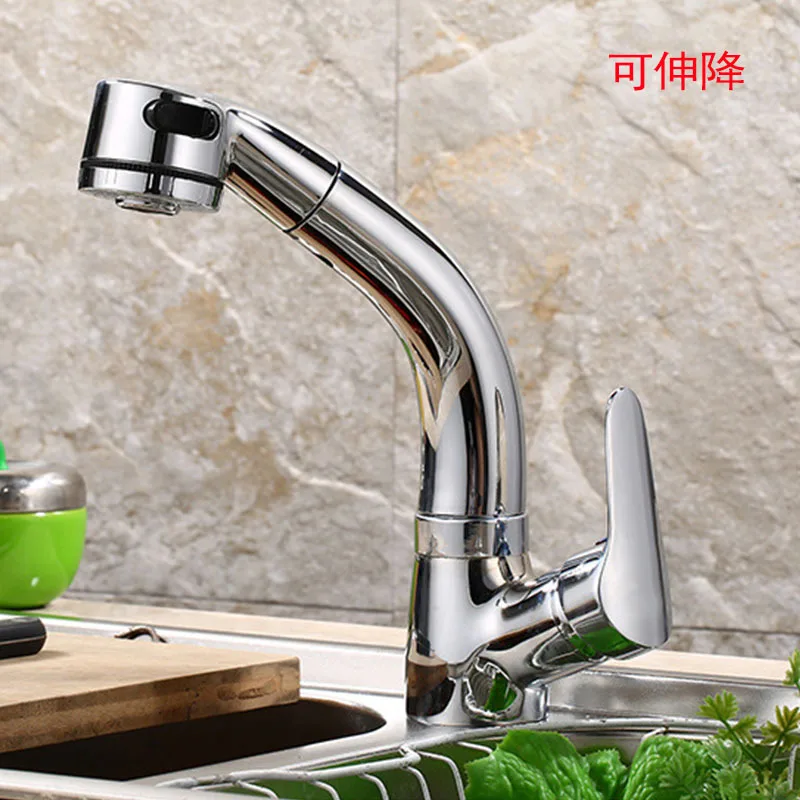 

Manufacturers Wholesale Can Smoke Height Adjustable Rotatable Basin Faucet Household Ceramic Basin Wash Basin Copper Body Tap